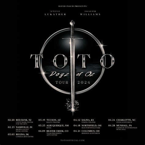 Toto Tickets, Tour Dates & Concerts 2025 & 2024 – .
